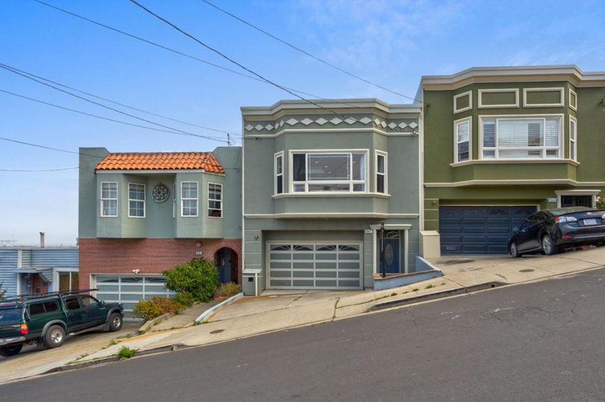 Welcome to this beautifully maintained Daly City home built in 2005, offering the perfect blend of modern design and versatile living spaces. With 5 bedrooms and 3 bathrooms across two levels, this residence is ideal for large families, multigenerational living, or those seeking extra rental income.. The upper level showcases an open-concept kitchen, bright living spaces, and skylights throughout that flood the home with natural light, while the lower level features 2 bedrooms, 1 bathroom, and a wet bar that can easily be converted into a second kitchen that would be perfect for an in-law suite, extended family, or private rental unit. Additional highlights include an attached 2 car garage, low-maintenance backyard, and a prime location near BART, shopping, and major commuter routes, making this property a rare opportunity to own a flexible and versatile home just minutes from San Francisco.