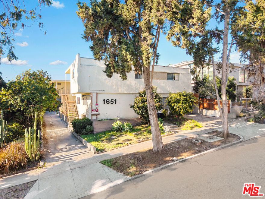 DO NOT WALK ON THE PROPERTY OR DISTURB TENANTS - DRIVE BY ONLY. We are pleased to present for sale this rare 9 Unit Mid-Century investment opportunity located in one of Los Angeles' most sought-after and vibrant neighborhoods Silver Lake. Delivered 67% vacant, with SIX out of NINE units available, this is an exceptional opportunity for an investor to renovate, reposition, and reimagine the property as a rare, striking Mid-Century Modern asset. Built in 1965, the property features an attractive unit mix consisting of (7) 1 Bedroom & 1 Bathroom Units, and (2) 2 Bedroom & 1 Bathroom Units. The building totals approximately 6,358 square feet and sits on a 7,966 square foot lot. It is well parked, providing 9 on-site parking spaces (per the CofO  Buyer to Verify). Zoned R2-1VL, the property is poised for an astute investor to pursue a full renovation of the interior and exterior of the vacant units and add Accessory Dwelling Units(Buyer to Verify Feasibility). Note: Soft Story Retrofit work has NOT been completed. Strategically positioned in the vibrant core of Silver Lake with a walk score of 93 ("Walker's Paradise"), tenants will enjoy close proximity to premier retail corridors on Sunset Blvd, as well as convenient access to Hollywood & Los Feliz. Disclosure: Buyer to conduct their own due diligence, including but not limited to verification of building square footage, lot size, legal bedroom and bathroom count, parking count, unit mix, year built, zoning, market rents, Soft-Story compliance status, REAP Status, and the ability to construct ADUs or additional units. The property is being offered for sale alongside a portfolio totaling (49 Units) with apartments located in Montebello, San Gabriel, and Alhambra. Properties can be sold together as a portfolio or individually.
