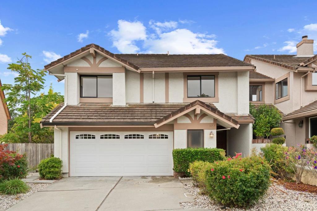 Step into this beautiful home in the coveted Sugarloaf neighborhood, where comfort, style & a serene private setting come together. The main level features a bright & spacious living room w/ vaulted ceilings & direct access to a deck w/ peaceful tree viewsperfect for relaxation/entertaining. The living room flows seamlessly into the formal dining area, while the inviting family room offers additional access to a side yard & rear deck for indoor-outdoor living. A well-appointed kitchen, convenient laundry room & guest half bathroom complete the main floor. Upstairs, the expansive primary suite serves as a true retreat w/ its own private patio deck & a stunning en-suite bathroom. Two additional bedrooms & a full bathroom complete the upper level, providing plenty of space for family/guests. Additional highlights include a two-car side-by-side garage, ample storage & an excellent location. Zone for HIGHLY rated Belmont Schools (Buyers to confirm). This home is conveniently situated near major freeways, shopping, dining & is centrally located between SF & Silicon Valley, making commuting a breeze. Combining natural surroundings, a functional layout & modern comforts, this home is a rare find in one of the most desirable neighborhoods. Dont miss this opportunity to make it yours!