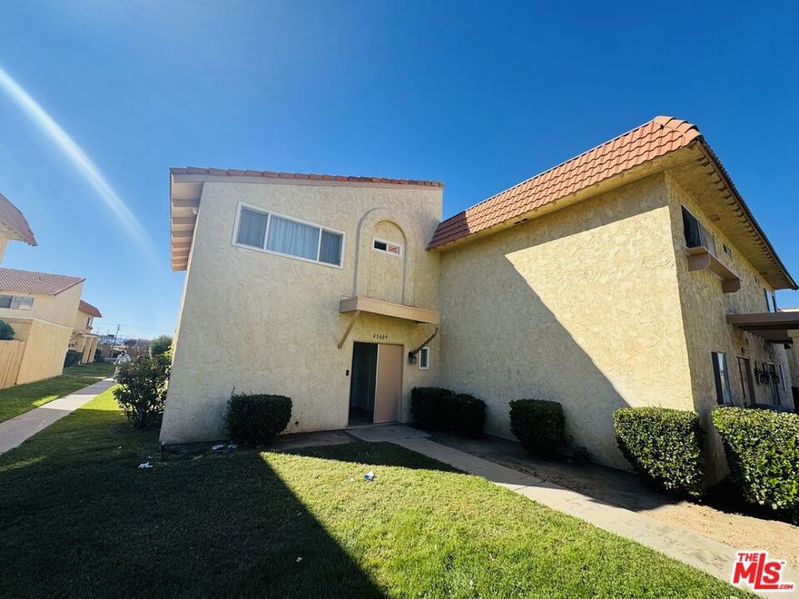 Property was fully upgraded in 2020. Brand new Redesigned kitchen, and flooring throughout. Kitchen comes complete with new appliances and new quartz countertops and new sink. Bathrooms upgraded with new cabinetry and toilets. Large main bedroom with 2 closets and attached bathroom. Two additional bedrooms upstairs next to Main bedroom all with new flooring and paint. Brand new windows throughout townhouse which create a nice quiet environment. Private attached 2 car garage which leads into the private patio and then into the brand new sliding glass door. Washer/Dryer hookups in garage. AC unit approx 7 yrs old. Outside area has a swimming pool great for summer fun!!! Perfect starter home for a growing family! Easy to show anytime.