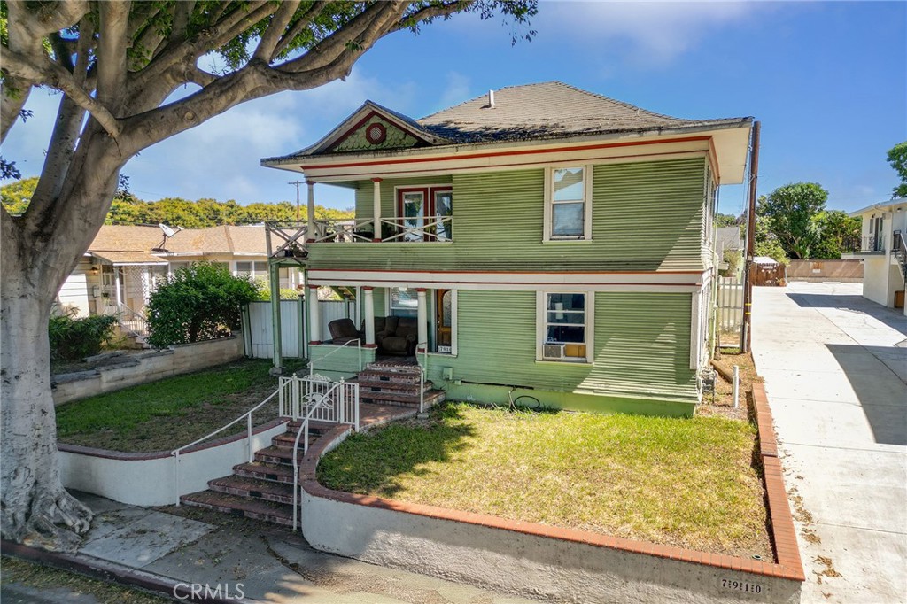 Calling all investors and owner users, a great opportunity to own this triplex in a highly desirable “Uptown Whittier,” neighborhood. This nice rectangular lot is over 7,000sqft. The front is a single-family house with 2 stories, 4 bedrooms and 2 baths. The first floor has 2 bedrooms and 1 bath, with a spacious kitchen and granite counters. And upstairs is another 2 bedrooms and 1 bath with a nice balcony. It has recessed lighting, updated bathrooms, central air conditioning, and dual-pane windows. Nice, gated backyard with a covered patio for entertainment. The rear is an attached charming studio. Each unit has its own kitchen and bathroom and a spacious backyard.