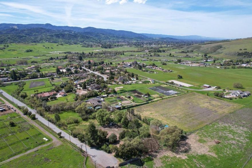 A rare and remarkable opportunity awaits in the heart of Almaden Valley - 5.28 acres of flat, usable land offering endless potential and truly breathtaking views. Tucked away at the end of a quiet country road and framed by the scenic Almaden foothills, this secluded parcel is surrounded by upscale horse properties and exudes rural charm with refined appeal. Imagine the possibilities on this already cleared lot, where a previous home has been removed. This prime piece of land is ready for your vision, whether it's cultivating a private vineyard, designing an equestrian estate, or creating a custom dream home. Enjoy serene, panoramic vistas, the gentle flow of a seasonal creek, and the added value of a private well - all within a peaceful, natural environment. Located just minutes from Calero Lake, Cinnabar Hills Golf Club, and Quicksilver Park, this property offers a unique blend of seclusion and convenience. Don't miss this extraordinary chance to bring your vision to life in one of San Jose's most desirable enclaves.