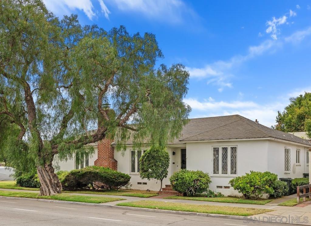 Welcome to your coastal cottage at 820 10th Street! This elegant 1950 single-story cottage is a rare gem, ideally situated just a block from Coronado beach and the vibrant Downtown Coronado Village. Offering 1,755 square feet of living space, the home features two spacious bedrooms and two bathrooms, designed to capture the essence of outdoor living. Set on a generous 5,116 square foot corner lot with an impressive 92 x 55 ft street frontage, this property invites you into a world of possibilities. The charming courtyard-style architecture allows for an abundance of natural light, creating a warm and serene ambiance throughout. Whether you choose to renovate the existing structure or build a brand-new coastal masterpiece, this prime location offers the perfect canvas. Seize the opportunity to create your dream haven in one of Coronado's most coveted locations.