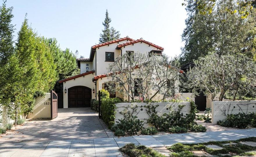 Contemporary design and construction meet Old World charm in this high quality, custom-built home by Northwall Builders in 2008.  Expansive home on three levels with exquisitely landscaped gardens and sparkling pool and spa.  Perfectly located on one of the best blocks in prestigious Old Palo Alto, central to all the amenities that Palo Alto has to offer.  Elegant custom features throughout the home include reclaimed wood beams and roof tiles, traditional inlay tile patios, and custom chandeliers and light fixtures throughout.  Wide plank walnut flooring, high ceilings and an abundance of windows offers light airy spaces throughout the home. The perfect floorplan allows for work and play in your own oasis.  Excellent Palo Alto schools: Walter Hays Elementary, Greene Middle, and Palo Alto High (buyer to verify enrollment).