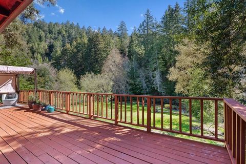 Tiny photo for 194 Lazywoods Road, Felton, CA 95018 (MLS # ML82035151)