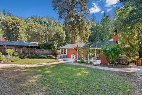 Tiny photo for 194 Lazywoods Road, Felton, CA 95018 (MLS # ML82035151)