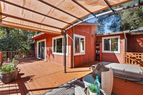 Tiny photo for 194 Lazywoods Road, Felton, CA 95018 (MLS # ML82035151)