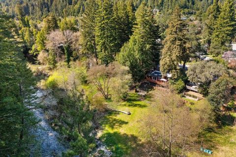 Tiny photo for 194 Lazywoods Road, Felton, CA 95018 (MLS # ML82035151)