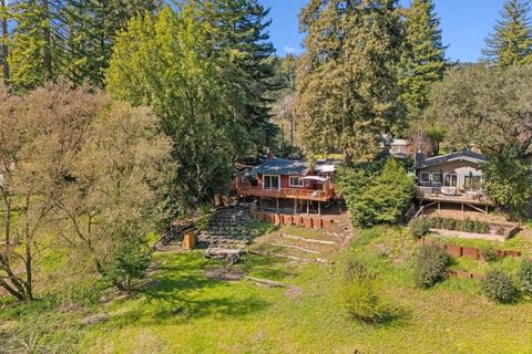 Tiny photo for 194 Lazywoods Road, Felton, CA 95018 (MLS # ML82035151)