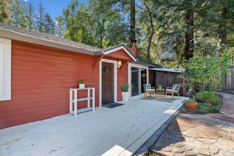 Tiny photo for 194 Lazywoods Road, Felton, CA 95018 (MLS # ML82035151)