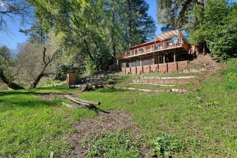 Tiny photo for 194 Lazywoods Road, Felton, CA 95018 (MLS # ML82035151)
