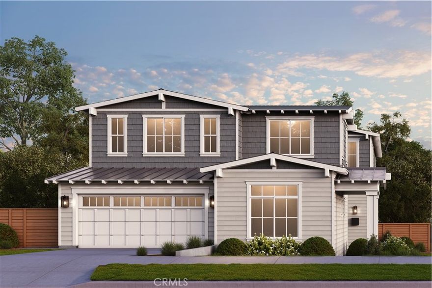 Welcome to this impeccably crafted 4,982-square-foot traditional home being built by Thomas James Homes. Featuring 5 bedrooms and 5.5 bathrooms, this thoughtfully designed residence offers an exceptional combination of style and functionality. The inviting entry opens to a formal lounge and dining room, creating an elegant space for entertaining. As you move down the hall, the heart of the home unfolds—a spacious great room with a cozy fireplace and stacking sliding doors that open to the covered patio for seamless indoor-outdoor living. The chef’s kitchen is a standout, featuring dual islands with ample seating, premium appliances, a walk-in pantry, and a butler’s pantry for added convenience. An adjacent casual dining area and mudroom enhance the practicality of the main floor. Completing this level is a private junior suite with its own en suite bathroom, dual vanities, and a walk-in closet. The second floor offers a versatile loft, a conveniently located laundry room with sink and storage, and three secondary bedrooms, each with its own en suite bathroom and walk-in closet. The grand suite serves as a serene retreat, boasting a spa-inspired bathroom with a freestanding soaking tub, walk-in shower, dual vanities, and a spacious walk-in closet. A dedicated flex space within the suite provides the perfect spot for a gym, nursery, or home office. Situated in the sought-after neighborhood of East Manhattan Beach, this home offers the perfect blend of tranquility and convenience. Enjoy close proximity to award-winning schools, sandy beaches, upscale shopping, and fine dining. Outdoor enthusiasts will appreciate nearby parks, public transportation, and recreational opportunities, making this a prime location for work and play. Unlock the advantages of buying a work-in progress home built by Thomas James Homes, a national leader in high-quality single-family residences. Learn about the preferred pricing plan, personalized design options, guaranteed completion date and more. Contact TJH to learn the benefits of buying early. New TJH homeowners will receive a complimentary 1-year membership to Inspirato, a leader in luxury travel. Illustrative landscaping shown is generic and does not represent the landscaping proposed for this site. All imagery is representational and does not depict specific building, views or future architectural details. This disclaimer applies to all Thomas James Homes listings.