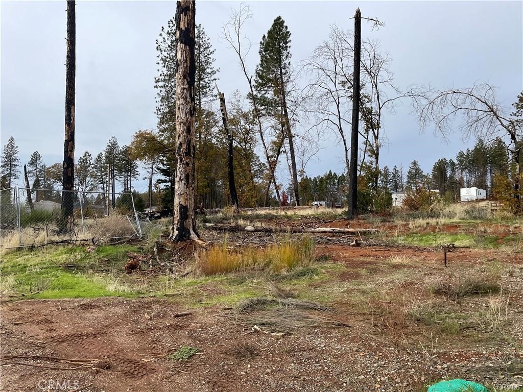 .21 acre flag lot in Paradise. Previously had a 2 bedroom, 1 bathroom house.