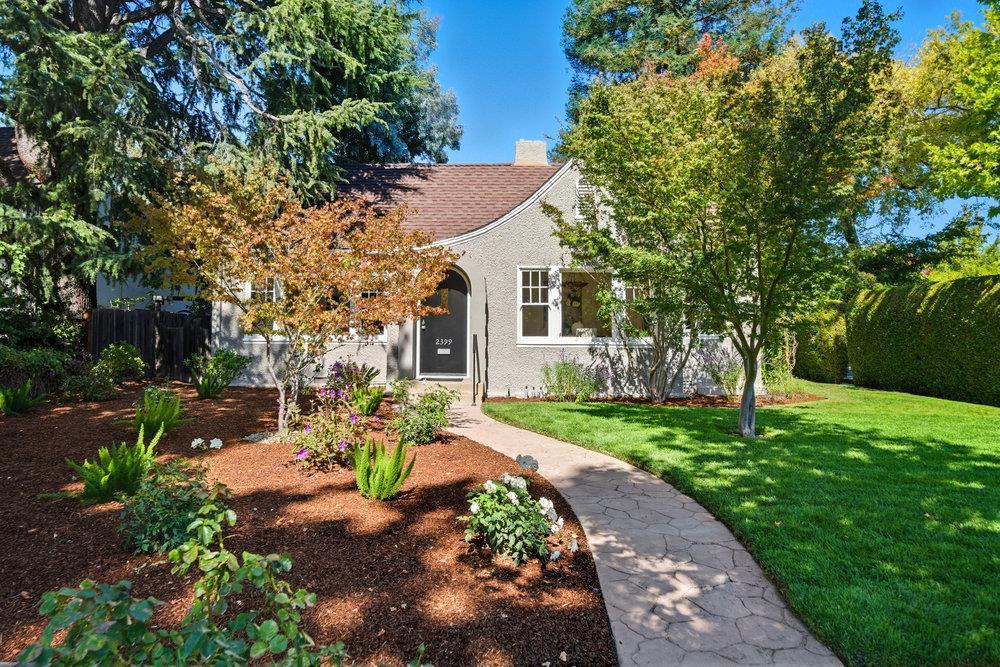 Welcome to this charming home in highly sought-after Old Palo Alto, ideally situated on one of the neighborhoods rare one-block streets. Just a short stroll to California Avenue, youll enjoy fine restaurants, Mollie Stones Market, and the year-round Sunday farmers market. This 1926 built property offers 3 bedrooms, 2 baths, and approximately 1,590 square feet of living space on a generous 6,252-square-foot lot. Bursting with character, it showcases original wood-paned windows, old-growth oak hardwood floors, vintage tile bathrooms, and picturesque garden views from every room. Spend cozy afternoons by the wood-burning fireplace, host gatherings on the spacious rear patio, and take advantage of living in one of the top-rated school districts in California.