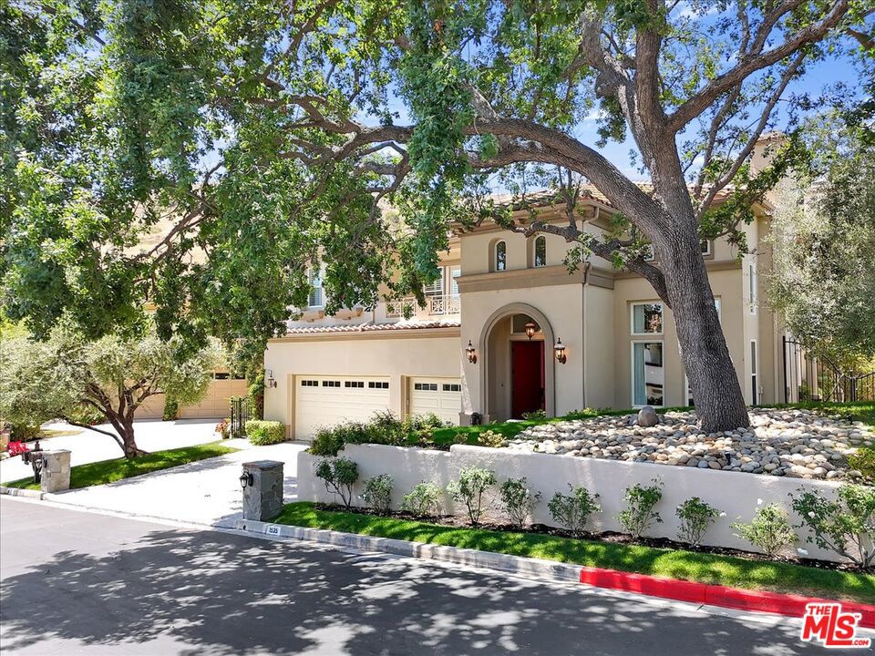 Stunning 4BD/4BA Home in Gated Bridgehaven Estates. Updated & Move-In Ready! Located in the prestigious gated community of Bridgehaven Estates, this beautifully updated 4-bedroom, 3.5 bathroom home offers comfort, space, and elegance on a quiet cul-de-sac. Community features a sophisticated security system at gated entry. The main level features a formal living and dining room with French doors opening to an outdoor dining area, a guest suite with private bath, powder room, laundry room, and a spacious family room that flows into a chef's kitchen with granite countertops, large island, double ovens, and 5-burner cooktop. Upstairs includes two secondary bedrooms with separate vanities and a shared bathroom, a custom-built library with balcony, and a luxurious primary suite with dual walk-in closets, built-in cabinetry, and spa-like bath with soaking tub and dual shower. Recent updates include: engineered hardwood floors throughout, fresh interior and exterior paint, upgraded landscaping with LED lighting, new pool filter with remote, and more. Additional features: plantation shutters, coffered ceilings, etched glass windows, two fireplaces, and a 3-car garage. The backyard is an entertainer's dream with a Pebble Tec pool and spa, built-in BBQ and smoker, outdoor fireplace, and multiple seating areas. Tiered retaining wall with steps leads to gate to open space, hiking. Don't miss this rare lease opportunity in one of the most serene neighborhoods in the area.