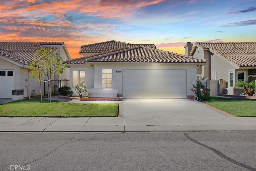 Discover this highly sought-after Muirfield 50 model. A thoughtfully updated 3-bed, 3-bath home nestled in the highly desirable Sun Lakes Country Club community. Double doors open into a dramatic foyer with soaring ceilings and an elegant staircase that sets the tone for this well-designed home. The layout offers separation and privacy: the formal living room sits on one side of the house - perfect for hosting - while the family room and kitchen flow together on the opposite side. The heart of the home features an open family room with abundant natural light, direct access to the backyard, a cozy fireplace, and a kitchen anchored by a central island. Ideal for casual gatherings and everyday living. The primary suite on the main level boasts high ceilings, a generous walk-in closet, and a connected bathroom with dual sinks and ample counter space. Upstairs, you’ll find a spacious additional bedroom with a walk-in closet plus a versatile loft area that can serve as a large bedroom, home office, hobby space, or media room. Step outside to your private fenced backyard with pavement for easy upkeep, plenty of space to garden, relax, or entertain under the sunshine. Whether you’re hosting friends or enjoying a quiet morning coffee, this outdoor space offers a peaceful retreat. This home combines comfortable living with an engaging community lifestyle where active adult living meets resort-style amenities just minutes from the I-10 corridor. Sun Lakes is a gated, 55+ community with a full calendar of social activities and resort-style facilities. It features three clubhouses, private 18-hole championship and executive golf courses, multiple pools and spas, fitness centers, tennis, pickleball and bocce courts, walking/biking paths, a full-service restaurant and sports bar, lounges with live entertainment, and numerous clubs and events that support both social and active lifestyles. Broker and agents do not represent or guarantee the accuracy of the square footage, income, expenses, condition, development potential, bedroom/ bathroom count, lot size or lot lines, dimensions, permitted or non-permitted spaces, or school eligibility. Buyer is advised to independently verify the accuracy of all information with appropriate professionals. There are no warranties or guarantees, buyer to rely solely on his/her/their own findings.