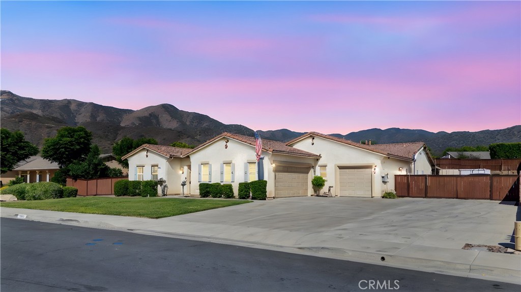 Homes in this prestigious and rarely available neighborhood don’t come on the market often—don’t miss your chance to own this stunning single-story gem. Nestled on a spacious ½ acre lot this beautifully maintained 4-bedroom, 3.5-bathroom home blends comfort, style, and smart upgrades for today’s lifestyle.
Step through a welcoming gated courtyard with shaded seating and into a home featuring wood plank tile flooring and a formal living room perfect for entertaining. The open-concept kitchen and living area offer a warm gathering space complete with a cozy fireplace. The kitchen is upgraded with brand-new quartz countertops, a new stove/oven with convection, a built-in convection microwave, and a saltwater softener system—all designed for function and elegance.
The property includes a private studio casita, ideal for guests, work-from-home needs, or a creative retreat. both a 2-car and a 1-car garage, and the expansive lot offers RV access with 50 AMP electric, water, and sewer hookups, and potential 2nd RV parking.
Step outside to a backyard made for entertaining and relaxing: a large 60x14 ft covered patio features built-in lights, ceiling fans, speakers, and 5 rolling shades for all-day enjoyment. There's also a propane-powered fire pit, and a discreetly enclosed concrete area housing two storage units, blending utility with beauty.
This home is equipped with modern security and smart tech, including a whole-house fan, paid-off solar with backup battery, an alarm system, and five Ring cameras strategically placed around the exterior.
A rare find in a location where homes rarely become available—this is the one you've been waiting for.