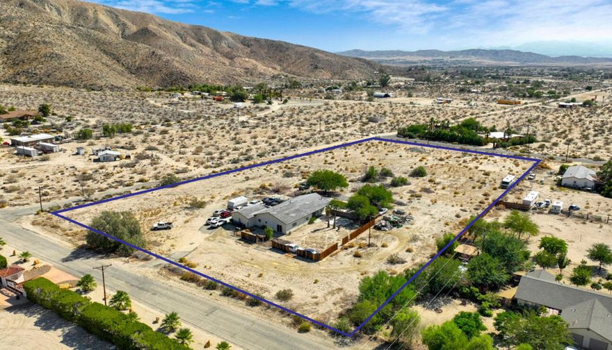The seller will consider all reasonable and fair offers on this exceptional opportunity to restore a home set against the dramatic backdrop of the Little San Bernardino Mountains, directly behind Sky Valley. These rugged peaks create a striking contrast of rocky terrain and open desert views--an iconic hallmark of the Sky Valley landscape.Nestled in a tranquil setting that offers natural wind protection and expansive mountain vistas, this property presents tremendous potential for those seeking a rehabilitation project or investment opportunity. The home is being sold as is and may not qualify for traditional financing. While there are no visible water stains on the ceiling, the roof will require attention. The pool will need to be drained, fitted with new equipment, and cleaned; a new air conditioning unit is also recommended.Please note: Pool photos have been digitally enhanced to help prospective buyers visualize the space once it has been drained and restored to its original condition.With its scenic surroundings and promising foundation, this property offers the perfect opportunity to create a private desert retreat framed by one of the Coachella Valley's most captivating natural settings.Serious buyers are encouraged to call for available property videos.