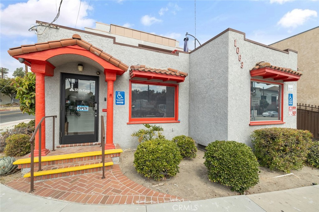 Prime corner lot owner-user opportunity at 1063 Colorado Blvd in the heart of Eagle Rock. This stand-alone commercial building offers unmatched visibility, strong street presence, and excellent signage along a bustling corridor. The two-level layout is highly functional and versatile, featuring a dedicated reception area, 8–10 employee workspaces, a large upstairs executive office with private patio/deck, a full kitchen, and two bathrooms including one with a shower. Interior highlights include attractive hardwood flooring and modern upgrades such as an electric car charger. The property provides 4–6 dedicated parking spaces, making it convenient for staff and clients alike. Average daily traffic counts include 15,203 on Colorado Blvd, 23,009 on Figueroa St, and 238,545 on the 134 Freeway, offering excellent exposure for any business. Surrounded by popular dining, retail, and lifestyle amenities, and with easy access to the 134 and 2 freeways, this property is ideal for a growing business or new headquarters seeking both functionality and long-term visibility.