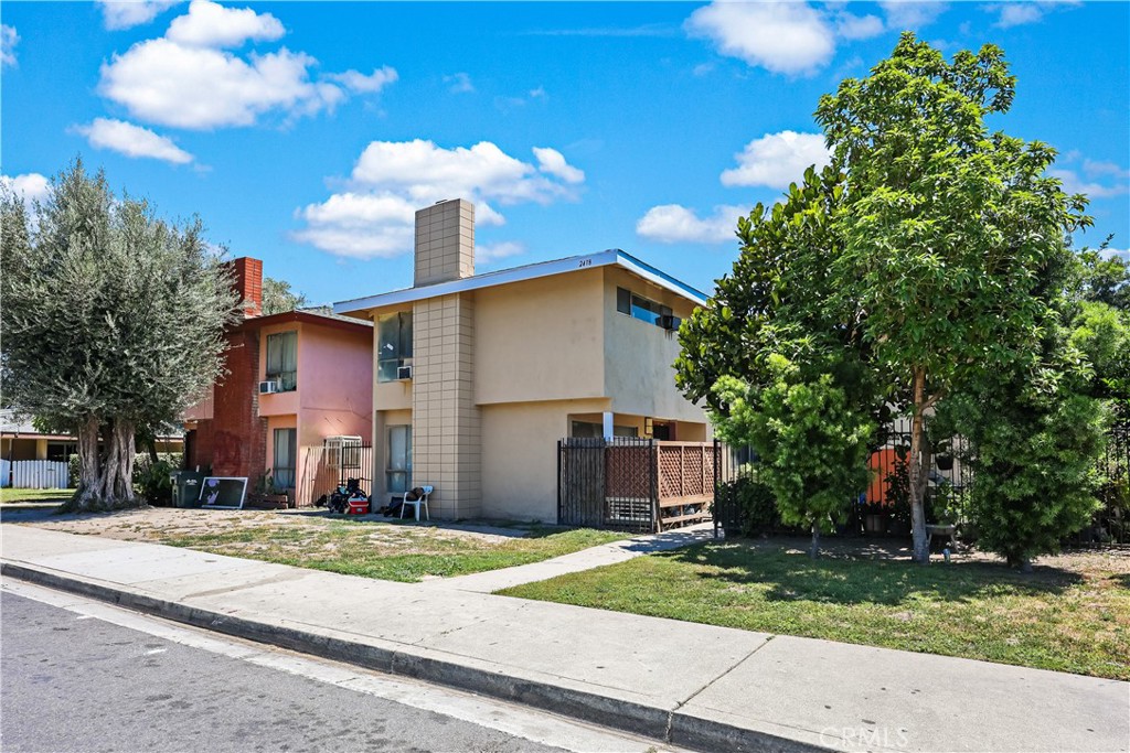 An exceptional investment opportunity in the heart of Pomona with this well-maintained four-unit multifamily property in a high-demand neighborhood. The building features an ideal mix of units—Unit 1: Front unit at entry level, 3 bedrooms and 2.5 baths. - Unit 2: Main building at entry level, 2 bedrooms and 1.5 bath. - Unit 3: Main building at 2nd floor, 2 bedrooms and 1.5 bath. - Unit 4: Back Unit at entry level, 1 bedroom and 1 bath. Each unit comes with its own garage space and a shared laundry room. The property is centrally located near major freeways, shopping centers, and Cal Poly Pomona, making it highly appealing to a broad range of renters. This property offers significant value-add potential and long-term appreciation. Perfect for investors seeking both stability and upside in a growing Southern California market.