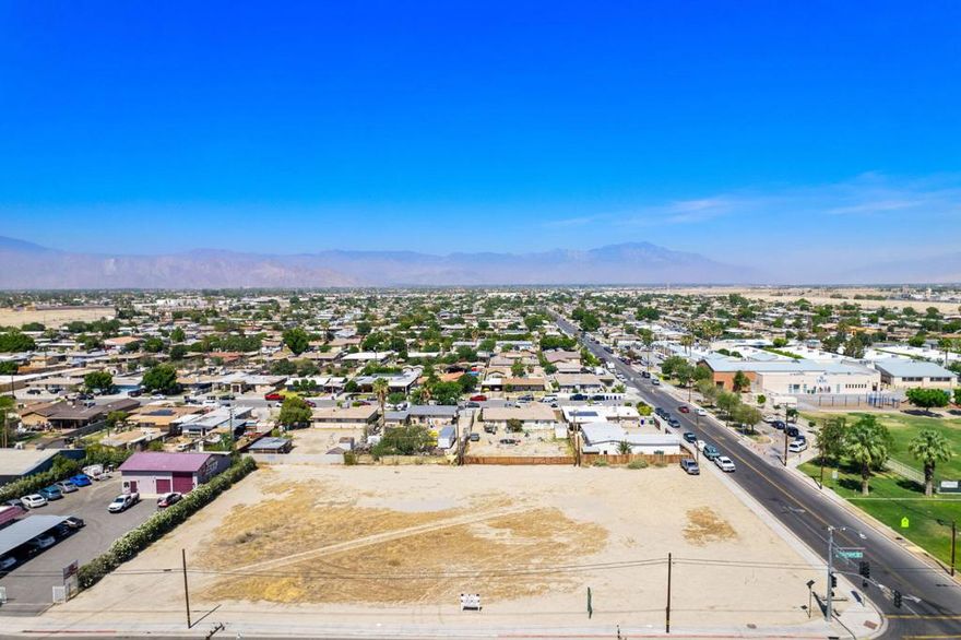 A Rare 1 Acre Parcel Zoned ''Connected Neighborhood-14 (CN-14)'' in the City of Indio. Property has many uses available, current owner is working on 20 Units for Multi Family. This site is less than .5 miles from The New 31-acre Indio Sports Park in the City of Indio. Also located less than a mile from all Restaurants and Stores across the Jackson Bridge. A New Bridge is planned for the corner of Jackson St and Kenner Ave. Sunline Bus Agency travels on Jackson St-Route 8 and North Jackson Park is across the Street on Kenner Ave. Come check out this Land in Indio- A City on the Move!!!