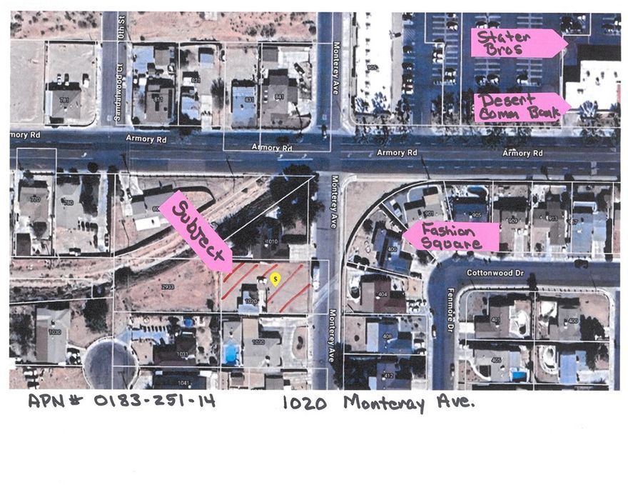 In Fill lot near housing and utilities in the city of Barstow. There is an old workshop on the property that is AS IS. This is a small probate property that may just need a standard purchase contract for sale. This is .31 of an acre.  This lot has plenty of space for a nice, beautiful home. Building lots don't come often, so give this one a​​‌​​​​‌​​‌‌​​‌​​​‌‌​​​‌​​‌‌​​​‌​‌​​​‌‌​ look.