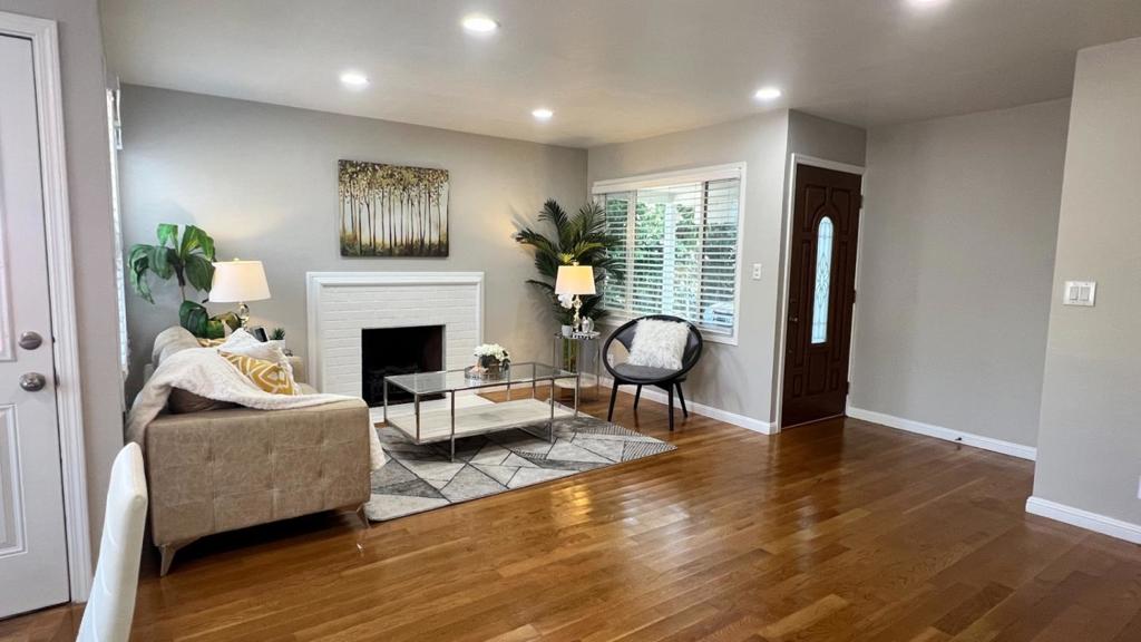 Welcome to your dream home at 15958 Via Descanso, San Lorenzo, CA! This charming 4-bedroom, 2-bath single-family residence, built in 1944, spans 1,252 sqft and has been beautifully remodeled inside. The modern kitchen shines with sleek granite countertops and abundant cabinetry, providing ample storage for all your culinary needs. Gleaming hardwood floors flow throughout the home, adding warmth and elegance to every room. Cozy up by the fireplace in the inviting living area, perfect for relaxing evenings. Step outside to a spacious covered deck, ideal for entertaining, with extra storage for convenience. The backyard offers plenty of room for gardening and hosting summer BBQs, creating the perfect outdoor oasis. Park with ease, just pull your car behind the gate and fit two more in the driveway. Nestled on a quiet, tree-lined street, this move-in-ready retreat combines timeless charm with contemporary upgrades. Don't miss this San Lorenzo gem!