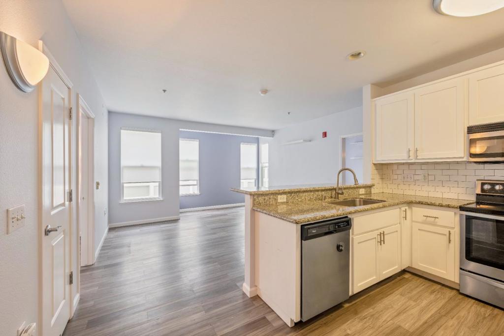 This pristine 2-bedroom home in an unbeatable location is ready for you! Few blocks to downtown and BART station. Walking distance to restaurants, coffee shops, markets, and theaters. Easy freeway access to HWY 24, 580 & 880. Minutes to SF; Lake Merritt, Amtrak, and Ferry. Your new home welcomes you with a split bedroom floor plan with a huge living space in the middle. Well-appointed kitchen comes with spacious granite countertops that extend to a dining bar, sleek subway backsplash, garbage disposal, and stainless steel appliances including a French door refrigerator with filtered ice/water. Parking, water, and garbage fees are included in the monthly rent making this pet-friendly home very cost effective. A secure bicycle room in the garage is also available for cyclists. For your peace of mind and safety, a gate with electronic fobs is also installed. Your new home is located in a desirable complex perfect for planting roots. Right across the street is the historic Preservation Park, and is walking distance to numerous Old Oakland neighborhood diners and shops. Our homes come as-is with all essentials in working order. Want upgrades? Request it through the Belong app, and our trusted pros will take care of the rest.