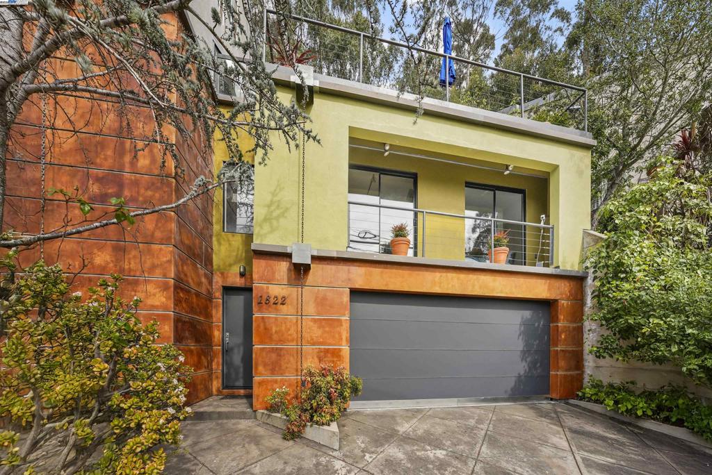 Impressive architecturally modern home located in the Oakland Hills near Montclair Village has several noteworthy features reflecting thoughtful architectural design. Thick concrete walls create passive temperature regulation throughout the year. The window placement facilitates natural ventilation allowing heat to dissipate quickly during warmer months. This combined with strategically placed skylights and "grated landings,"allows abundant natural light despite having portions of the home built into the hillside. The home includes redundant systems (two furnaces, air conditioning systems, and water heaters), three gas fireplaces, and an outdoor grill connected directly to the natural gas line for convenience. To further its uniqueness, the property includes a koi pond that supports goldfish that have been thriving for years, creating a self-sustaining ecosystem requiring minimal maintenance. The location provides easy walking access to Montclair Village is via the Montclair Railroad Trail. Access to grocery stores, banks, and other necessary amenities and social activities such as the local farmer market are just minutes away. 5 local regional parks provide walking and biking trails with many having spectacular Bay Views. All this and so much much more.