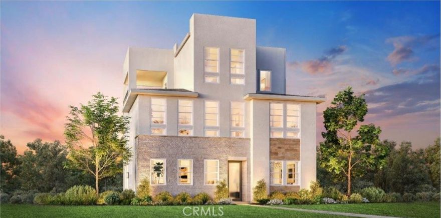 Welcome to Skyview at Metro Heights, a new community located in Montebello, which is approximately 20 minutes from downtown Los Angeles. Homesite 93 is a new construction home that is situated on a low maintenance HOA and a brief walk from our community center. The Hope Elite floorplan features 3 bedrooms, with 2.5 bathrooms, and is 2855 sq. ft, with a 2-car garage. Upon entering the home you’ll see an open concept floor plan with a spacious great room and kitchen features a generous island, pantry, and quartz counter tops on the first floor. The primary bedroom features an expansive walk-in closet and a spa inspired private bath complete with dual vanities. Highlights of the home are the generous 10-foot ceilings on the first floor, the centrally located second floor laundry room, second floor high ceiling loft, a luxurious primary suite, an upgraded office, and Huge Loft/Family Room with covered deck on the third floor. The community amenities include an attended gate, walking trail, multiple pocket parks and a 10,000 square foot community center with two pools, rentable party spaces, workspace and a gym. Homesite 93 has an estimated closing date of June 2026. Photos provided are renderings, actual home is under construction.