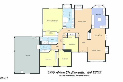 Tiny photo for 6893 Aviano Drive, Camarillo, CA 93012 (MLS # V1-36515)