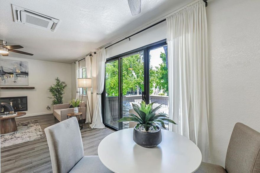 Seller is open to helping make the numbers work - ask about available opportunities to enhance affordability and value. Don't miss this thoughtfully updated 1-bedroom, 1-bath home with 672 sq ft of efficient and stylish living space, with the laundry inside the unit. Located in one of Morgan Hills most desirable neighborhoods. This property offers a perfect blend of comfort, convenience, and modern upgrades. The kitchen and bathroom have been tastefully remodeled, and newer heating and A/C systems ensure year-round comfort. Enjoy a spacious layout with great natural light and smart design throughout. Exterior features include manicured landscaping and a peaceful, well-maintained community atmosphere. Just a short walk to a grocery store, top-rated elementary school,, the community center local parks including a dog park, and the neighborhood pool. Ideal for first-time buyers, downsizers, or investors this move-in ready home offers an unbeatable combination of location and livability. HOA dues of $500/month cover the community pool, trash, landscaping, exterior paint, roof, sewer, and reserves offering excellent value and low-maintenance living.