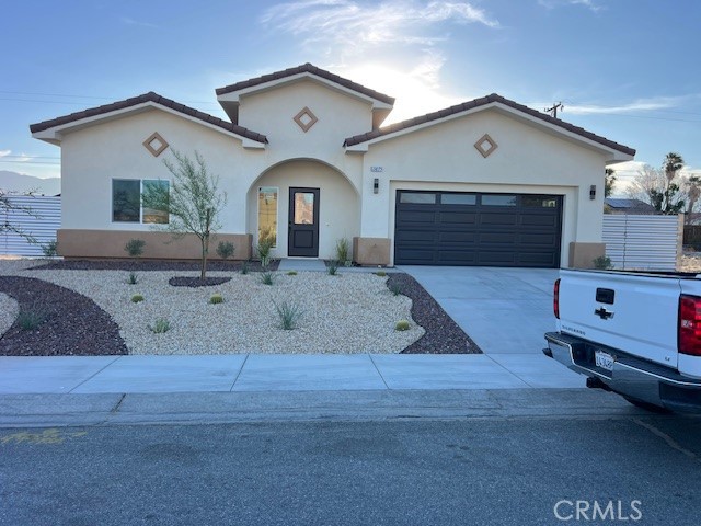 For Lease – Brand New Construction in Desert Hot Springs!
Welcome to your modern desert retreat! This brand new 3-bedroom, 2-bathroom home offers 1,557 sqft of thoughtfully designed living space, combining comfort, efficiency, and style.
Step inside to discover an open-concept floor plan with abundant natural light and sleek finishes throughout. The spacious kitchen is perfect for entertaining, featuring modern cabinetry, quartz countertops, and stainless steel appliances. Each bedroom is generously sized, including a luxurious primary suite with a private bath and ample closet space.
Enjoy the peace of mind and savings that come with solar power, plus the convenience of an attached 2-car garage. Outside, you’ll find a low-maintenance yard ideal for desert living.
Conveniently located near shopping, dining, golf, and just minutes from Palm Springs, this home is the perfect blend of modern living and desert charm.