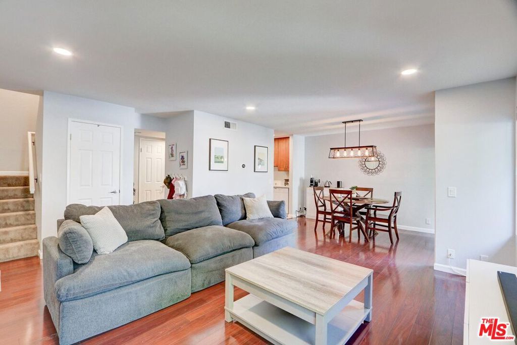 Welcome to 1275 Seacliff Ct #5, Ventura, CA -- A Rare 3-Bedroom Gem in Ralston Village! This beautifully updated two-story condo offers a unique opportunity to own one of the few 3-bedroom units in the highly desirable Ralston Village community. With 3 bedrooms and 2.5 baths across 1,226 square feet of living space, this home blends comfort, functionality, and style in one turnkey package. Step inside and immediately notice the upgraded touches throughout: smooth ceilings (no popcorn!), LED recessed lighting, dual-pane windows, and smart home features including Google Nest Thermostat, Nest Protect Smoke Detector, and smart light switches. The spacious living room features a cozy fireplace and flows seamlessly into the renovated private patio, offering serene views of lush, mature trees, perfect for relaxing or entertaining. The kitchen and downstairs half-bath have been tastefully remodeled with newer cabinetry and sleek quartz countertops. Upstairs, all three bedrooms are generously sized, including the primary suite, which features its own en-suite bathroom for added privacy. Additional highlights include: Detached 2-car garage, In-unit laundry hookups, Central heating and air conditioning, Fresh interior paint and carpet (recent)Community amenities including pool, spa, and tennis courts, Close proximity to shopping, dining, and freeway access. Whether you're a first-time buyer, an investor, or looking to right-size, this home delivers outstanding value and location. Don't miss your chance to own a rarely available three-bedroom in this sought-after community.