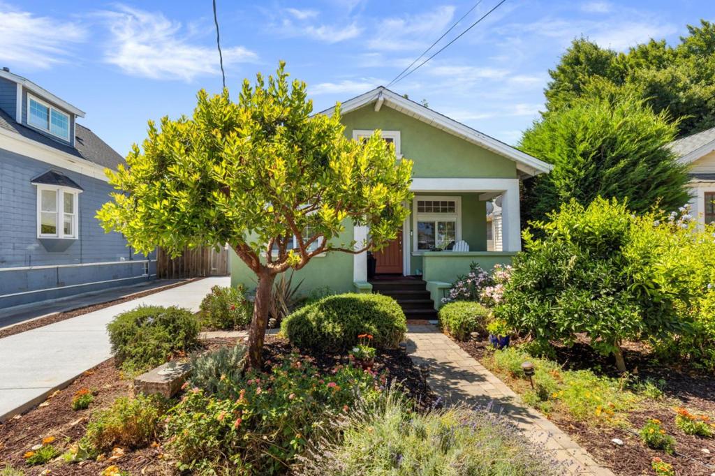 Charming & Updated! This beautifully remodeled 2 bedroom, 1 bath home features a modern kitchen with sleek finishes and a fully renovated bathroom! Enjoy peace of mind with a brand-new driveway and interior paint with ample parking. Step outside through the French doors to a spacious, private backyard perfect for entertaining or relaxing with a detached workshop/artist studio offering extra storage or creative space! Move-in ready and full of charm... on quiet side of Coe Avenue and close to downtown Willow Glen!
