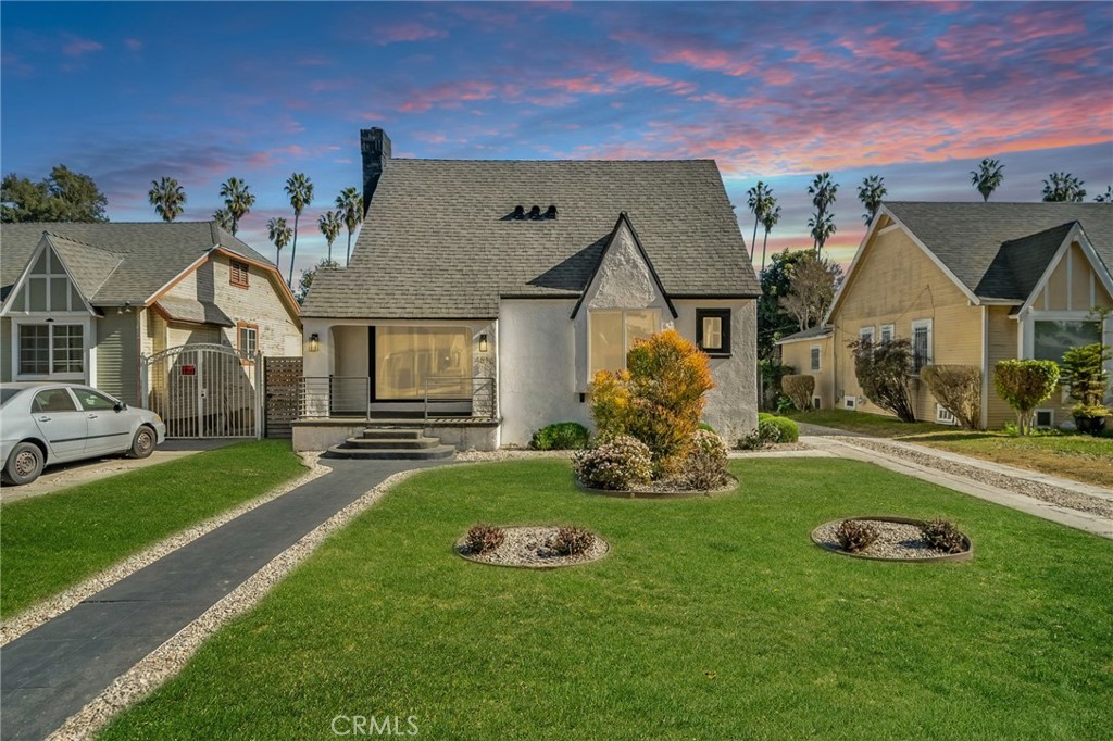 LA's true hidden gem, Park Hill Heights, is known for its inviting suburban charm and vibrant community atmosphere. This beautifully updated Tudor-style home is an entertainer’s dream, offering 2,208 square feet of elegant living space paired with modern upgrades and timeless character.
Step inside and experience the light-filled, open-concept floor plan featuring a modern chef’s kitchen. The kitchen shows off an oversized island, abundant storage, custom tile work, stainless steel appliances, and sleek shaker cabinets. The large living, dining, and sitting room combination creates a perfect flow for entertaining or relaxing, with a bonus space off the kitchen that's ideal for a play area or cozy retreat with large windows.
This home offers four spacious bedrooms, including a luxurious primary suite. The en-suite features an oversized spa-like bathroom designed with comfort in mind. Enjoy double-sink vanities, a soaking tub, a relaxing seating area, and a skylight that bathes the room in natural light. The suite also includes a walk-in closet and direct access to the fully enclosed backyard.
Over the past two years, the owner has made thoughtful updates to enhance the home’s comfort and functionality. A new Tuff Shed has been added, providing extra storage space, along with a new gas furnace. The property also features a new sewer pipeline, offering peace of mind to the next owner. Additionally, 16 solar panels have been installed, making this home more eco-friendly and energy-efficient. Solar will be PAID OFF.
The property sits on a beautifully landscaped 6,700 sqft lot, complete with drought-tolerant, eco-friendly landscaping. The detached, enclosed bonus space (approximately 200 sqft, not included in the main living space) is a versatile addition, perfect for a meditation area, yoga studio, home office, or creative studio.
Located in a rapidly growing neighborhood filled with exciting new developments, this home puts you right in the heart of the action. With thoughtful upgrades, eco-conscious features, and incredible versatility inside and out, this is your chance to own a move-in-ready retreat in one of Los Angeles’ most desirable up-and-coming areas. Don’t miss it!