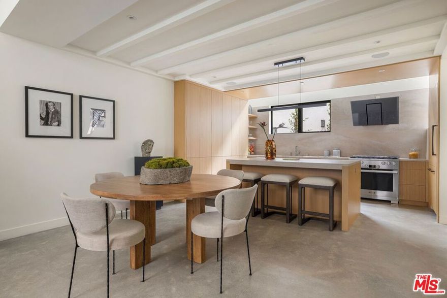 Experience luxurious living in the heart of West Hollywood's prestigious Norma Triangle neighborhood within these stunning contemporary residences. Designed by renowned ANR Signature, these single new builds offer a modern take on urban living, complete with private rooftop decks boasting breathtaking views of the city skyline and downtown. With two distinct design palettes inspired by artists Brice Marden and Robert Ryman, these two to three bedroom homes are truly masterpieces of modern living. Inside these gated residences, discover meticulously designed interiors with high ceilings and premium finishes throughout. Southern homes offer expansive living areas with soaring ceilings, mezzanine levels, and loft spaces. Kitchens are equipped with top-of-the-line Miele appliances, complemented by European Oak cabinetry and honed concrete or oak flooring. Primary bathrooms feature spa-like wet room designs with clerestory windows. Smart home technology ready adds ease.The spacious primary suites boast finished walk-in closets and luxurious bathrooms with high ceilings and ample natural light. The guest bedroom is thoughtfully designed, with bonus spaces ideal for creative pursuits. Enjoy your own private rooftop deck, perfect for entertaining or enjoying quiet evenings overlooking the city. The home also features a direct access garage with car lift.Situated moments from the Sunset Strip, West Hollywood Park, Pacific Design Center, and the vibrant Melrose shopping district, residents enjoy easy access to the best dining, retail, and entertainment options the area has to offer. West Hollywood Elementary School is also nearby.