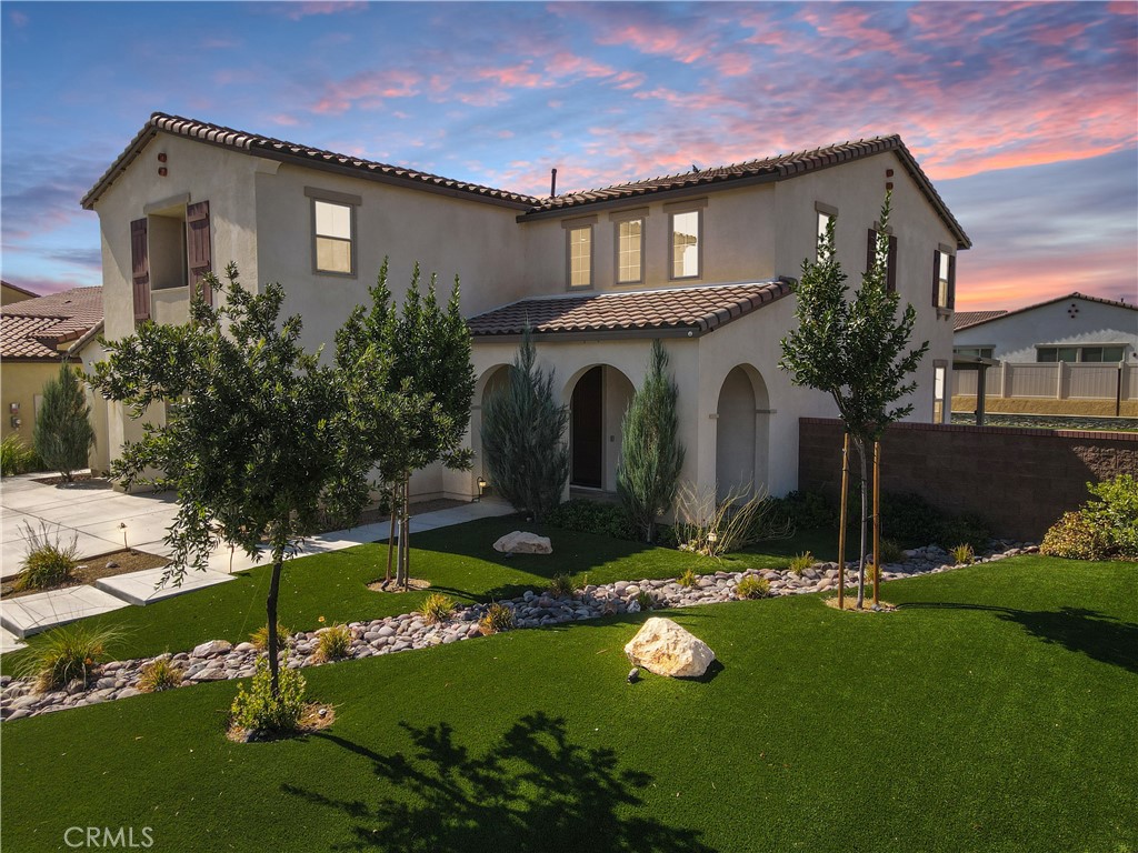 HELLO. STOP SCROLLING. MAYBE? Welcome to 5912 Banbury Lane – A Spacious, Upgraded Home in Beautiful Banning, CA --- A FEW STEPS AWAY FROM THE CLUBHOUSE AND POOL! LETSSS GOOOOO - PARTaaaaYYYYY! OH, and guess what fam.... PAID (CLAP) OFF (CLAP) SOLAR at the close of escrow.
Located in a peaceful and friendly neighborhood, this beautifully maintained HOME offers the perfect balance of space, comfort, and convenience. With five generously sized bedrooms and three full bathrooms, this home is ideal for growing households or those looking for extra space to spread out.
Step inside to a bright, open-concept living room filled with natural light, creating an inviting atmosphere perfect for relaxing or entertaining. The modern kitchen features ample cabinetry, plenty of countertop space, and included appliances, making it as functional as it is stylish. The primary suite offers a private escape, complete with a spacious ensuite bathroom and a large walk-in closet.
This home has been enhanced with numerous upgrades, including upgraded garage doors for both style and efficiency OHHHH and garage floors are epoxy covered and you have built in storage racks in YOUR NEW GARAGE as well, and the first floor sliding doors are extra wide and upgraded which lead to the FULLY LANDSCAPED backyard—adding a touch of elegance and smooth indoor-outdoor flow. FULL LENGTH PATIO installed in the backyard as well. The private backyard is the perfect setting for outdoor gatherings, gardening, or peaceful evenings at home.
Located near top-rated schools like Beaumont High School, San Gorgonio Middle School, and Sundance Elementary, this home also offers easy access to nearby parks including Repplier Park, Lions Park, and Sun Lakes Country Club Golf Course. Just minutes from Sun Lakes Village Shopping Center, Banning Market Place, and a variety of dining options, the location offers unmatched convenience.
With so many thoughtful upgrades and features, this home is truly one you must see in person to fully appreciate. Don’t miss the opportunity to make 5912 Banbury Lane your new home—schedule your private showing today!