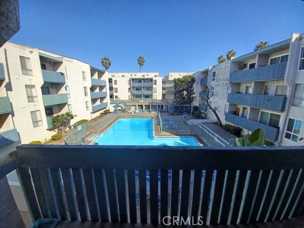 Beautiful large well maintained rare to find Condominium in the secured and cleaned complex in the desirable neighborhood. This unit offers large living/dining room, 1 bedroom & 1 bathroom, 3 closets, balcony with a stunning view of the sparkling clean Olympic size pool. Hot Tub, Sauna, Recreation room for meetings and events, Jacuzzi, Tennis court. One Assigned car parking space in the gated subterranean garage. Central heating. Elevator for your convenience. Multiple washers and dryers on each floor of the complex. Perfect location, near SOFI Stadium, Clippers newly built Arena, Forum, Shopping Centers, Hollywood Park Casino, the Village at Century shopping center, Restaurants, access to major freeways 105 & 405. A must see, don't miss this opportunity.