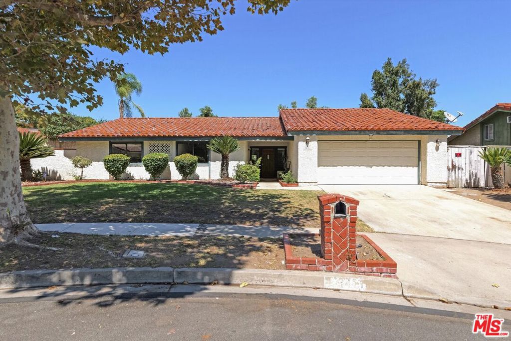 Welcome to your next exciting project at 3477 Vicki Court in Simi Valley! For many years, this beloved family home has been filled with cherished memories. It offers 1,823 square feet, featuring three bedrooms and three bathrooms, and is ready for some TLC to unlock its full potential. Nestled in a quiet cul-de-sac, this home is perfect for those who enjoy a peaceful neighborhood setting. If you love adding a personal touch or taking on a renovation project, this property is a fantastic opportunity. Picture cozy nights by the fireplace once it's been given a little love, and lively gatherings in the spacious living areas you can customize to your style. The kitchen is primed for transformation into your dream cooking and entertaining space. With the expansive 9,147 square foot lot, there's room to let your creativity flow--be it crafting a beautiful garden, setting up a play area, or creating a tranquil outdoor retreat. Plus, being close to hills and valleys, it's perfect for nature enthusiasts who enjoy hiking adventures. Ready to roll up your sleeves and make this home shine? Let the transformation journey begin!