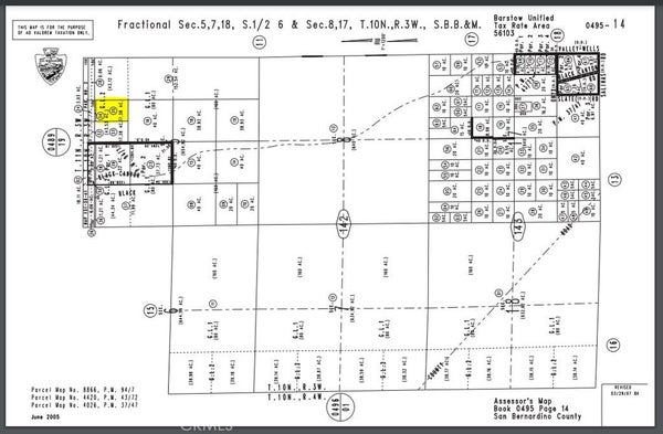 0 HOLSTEAD PARCEL #0495-142-35 ROAD, HINKLEY, CA 92347 - Image 45c2a184ed656a4c61ecd36fd65e3bab/820675998