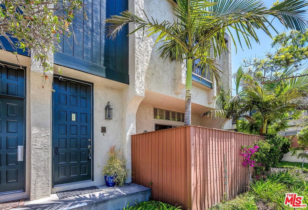 Welcome to this rare 4 bedroom, in Beverlywood West; one of Culver City's most desirable townhome communities. End unit allows for extra views and beautiful west facing sunsets, first time on market in nearly 50 years. Step inside to a spacious Living room with soaring ceilings, a cozy Fireplace, and abundant natural light. The bright formal living room, with cozy ambiance, opens to a private patio, ideal for entertaining and relaxation. Perfect opportunity to design your dream kitchen and refit bathrooms to your lifestyle. The private primary bedroom offers a serene retreat, complete with an ensuite bathroom and separate dressing area. Three additional bedrooms provide ample closet space, with a shared full bathroom. Direct garage access offers extra storage solutions, while central heating and air conditioning ensure year-round comfort. Community amenities include two swimming pools, a hot tub, two tennis courts, a volleyball court, a gated children's playground, and a clubhouse with a party room. The HOA covers Spectrum Internet, cable, earthquake insurance, and year-round on-site security for peace of mind. Walk to local shopping centers, Blanco Park, and El Rincon Elementary School, with Culver City Middle and High School nearby. Close proximity to Westfield, Several grocery options, parks, and the unbeatable convenience of being near Blanco Park, Culver Steps, Ivy Station, The Platform, and Playa Vista's vibrant shops and parks. Nearby La Ballona Creek bike path, offers a scenic, ride to Marina del Rey, and Playa del Rey beaches. With easy access to Silicon Beach, LAX, HHLA, top-rated restaurants, and local grocery stores, this home places you in the heart of it all. Great value for this west facing orientation with lots of natural light and skylights. Seize the chance to live in the sought-after Beverlywood West Townhome Community in Culver City.