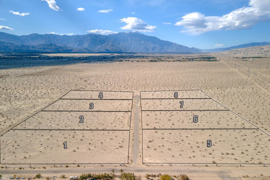 Amazing Opportunity To Own A 5 Acre Lot With  Stunning Mountain Views & Privacy.  This 5 acre home site and community do allow for short term rentals providing a unique, huge upside potential.  OWNER WILL CARRY.  Call listing agent for details.  This private home site has beautiful views of the surrounding mountains & city light views. It is the perfect place for your private home or ranch.  Hidden Springs Court is minutes from Palm Desert and has great I10 freeway access.