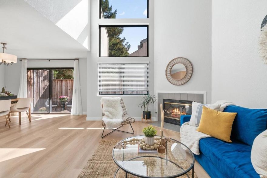 Beautifully designed townhome in the Heart of Aptos! Ideally situated between Seacliff and Rio del Mar, this well-appointed 3-bedroom, 2-bath townhouse offers both comfort and convenience in one of Aptos most desirable neighborhoods.The home features a bright and spacious living room with soaring ceilings and large picture windows that flood the space with natural light. The open layout flows seamlessly into the dining area and a generous kitchen, perfect for everyday living and entertaining. Upstairs, the expansive primary suite includes a sunny bedroom, a walk-in closet, and a private en-suite bath with a soaking tub. Two additional bedrooms are well-sized and share a full bathroom. Located in the sought-after Village Glen community, this home is just moments from the entrance to The Forest of Nisene Marks State Park ideal for walking, hiking, or biking.  Enjoy being close to Aptos Village's local shops, restaurants, and within minutes of both Seacliff Beach and Rio del Mar Beach. A rare opportunity to own a spacious, move-in-ready home in a prime coastal location!