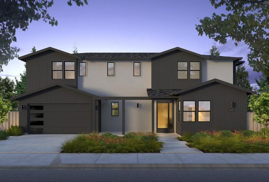 Unique opportunity to unlock the advantages of buying an in-progress home built by Thomas James Homes. When purchasing this home, you will benefit from preferred pricing, designed personalization, and more. Estimated home completion is Spring 2026.  With 5-bedrooms and 4.5-bathrooms, this Transitional-style home blends comfort and thoughtful design. Enter through the front porch, where you'll find the expansive great room with fireplace and doors to the outdoor living area. Adjacent is the gourmet kitchen that is equipped with a Butler's pantry, walk-in pantry, convenient island bar seating and is open to the dining area. The main floor comes complete with an ADU with kitchenette and en suite bathroom.   The second floor is host to a versatile loft, laundry room with sink, 3- secondary bedrooms and 2 full bathrooms. The grand suite is equipped with a a walk-in closet and spa-like bath which features dual vanities, a free-standing soaking tub, and walk-in shower.  *Preliminary architecture shown is subject to change based on jurisdiction's design review process. Illustrative landscaping shown is generic and does not represent the landscaping proposed for this site. All imagery is representational and does not depict specific building, views or future architectural details.