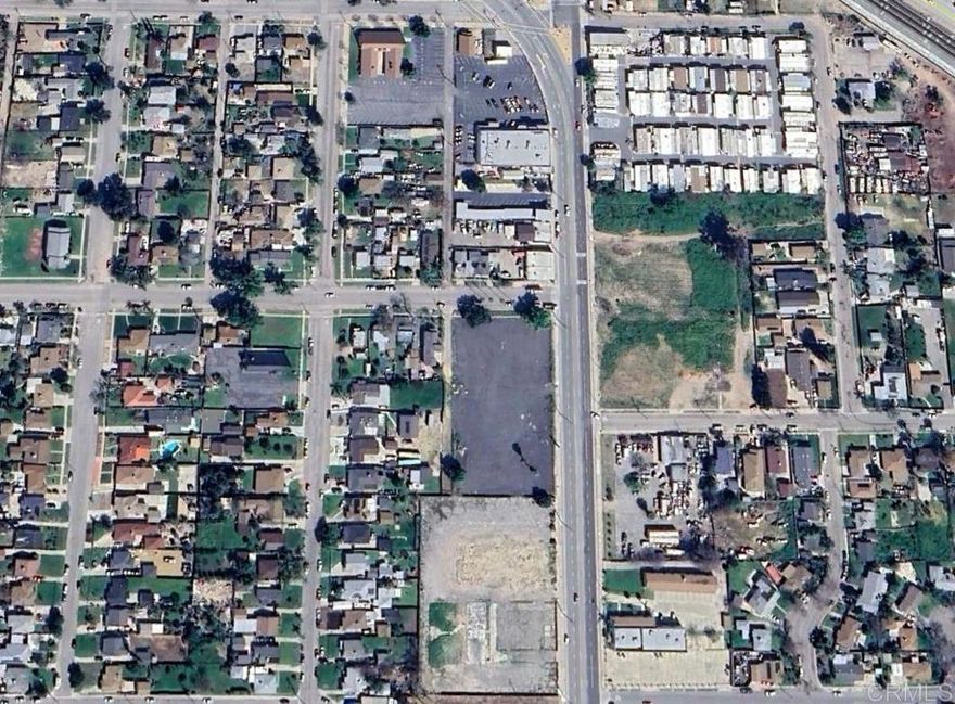 Three separate parcels for sale, corner location in North San Bernadino. Easy access to the 210 and 215 freeways. Located in a mixed residential and commercial area with over 300 ft of main street frontage along Mt. Vernon Ave. Zoned Heavy Commercial allows for the possible uses: automotive and ttruck sales. repairs, lumberyard, related hardware sales, plant nurseries, carwash, light industrial, manufacturing and storage facilities, including possible limited commercial and industrial uses and truck terminals and pallet yards. All considered uses should be verified with the city of San Bernadino.