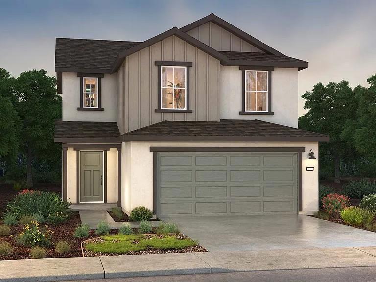 New house for rent. Built in 2024. It has Solar Panels HUGE ELECTRICITY SAVINGS. 3 Bedrooms upstairs, 2 full bathrooms upstairs and half bathroom downstairs. Central AC and Heating System. Best new development in Los Banos! Available December 1, 2025.