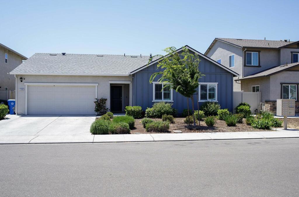 LOOK NO FURTHER!! This 3 bedrooms, 2 bathrooms 1845 sq. ft home has it all and only 5 years old. The open concept floor plan is an entertainers dream, with a cozy fireplace that adds warmth and comfort. This house was thoughtfully designed with 20K+ in upgrades throughout. This home offers gas appliances, quartz countertops and custom backsplash, refrigerator, microwave, dishwasher, a kitchen ideal for casual and formal dining. The house also features Central AC and a whole house/attic fan with high ceilings that enhance the spacious feel of the home. Washer/dryer and refrigerator are included in the sale of the home. The two-car garage and the home also has special a Tesla EV charging port, custom lighting and storage in garage as well as tankless water heater, alarm system w/cameras, keyless entries, fully owned Vivint/Sunrun Solar and whole house water filtration system. This property sits on a large 6000 sq. ft. lot great for entertaining that includes backyard patio, lawn and raised garden beds, etc. Don't miss the opportunity to make this Manteca gem your home. Sellers are motivated!!!