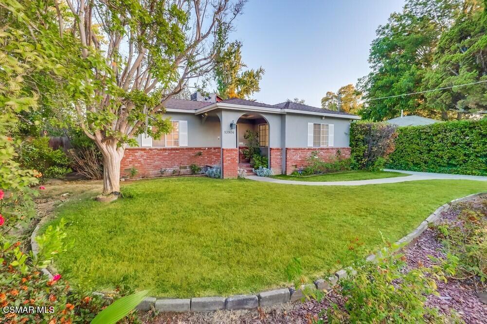 Discover truly modern living in this beautifully renovated single-story home, perfectly nestled in the sought-after Valley Glen neighborhood. This expansive residence, spanning approximately 2200 square feet, offers four generous bedrooms and three luxuriously updated bathrooms.The heart of this home is its seamless open floor plan, an entertainer's dream, featuring a stunning, contemporary kitchen that flows effortlessly into the living spaces. Throughout the entire home, you'll find elegant wood-like flooring and a fresh, inviting paint scheme, showcasing meticulous attention to every detail.Abundant natural light bathes every corner, streaming in through numerous windows that offer captivating views of the lush, private garden. The primary bedroom serves as a serene retreat, complete with a spacious walk-in closet and convenient sliding doors that open directly to the exquisite backyard, creating an unparalleled indoor-outdoor experience for you and your guests.This home has undergone a comprehensive renovation within the last four months, including new plumbing, new electrical systems, and new fencing, ensuring peace of mind. The kitchen cabinets are brand new, and all bathrooms have been fully updated, with the entire home receiving a fresh coat of paint. This must-see property combines contemporary style with essential upgrades for effortless living.
