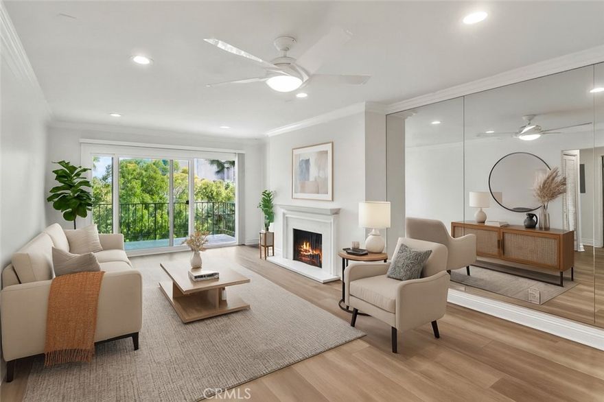 Available Now! Discover the best of coastal living in this bright and inviting 2-bedroom, 2-bathroom Newport Beach condo, ideally situated in a desirable gated community just minutes from the sand. The open-concept floor plan welcomes an abundance of natural light through large windows and a sliding glass door leading to your private balcony, perfect for enjoying morning coffee or a sunset breeze. The spacious living and dining areas flow effortlessly, creating an ideal setting for both relaxing and entertaining. The kitchen is equipped with sleek modern finishes, stainless steel appliances, and generous cabinet space. The primary suite features a comfortable layout with an ensuite bath and mirrored closet. The secondary bedroom, located near the main full bath, offers flexibility for guests or a home office. Additional amenities include gated subterranean parking with elevator access, and resort-style features including a pool, spa, sauna, and fitness center. Conveniently located near Hoag Hospital, top-rated restaurants, shopping, and the beach—this condo offers the perfect Newport lifestyle!